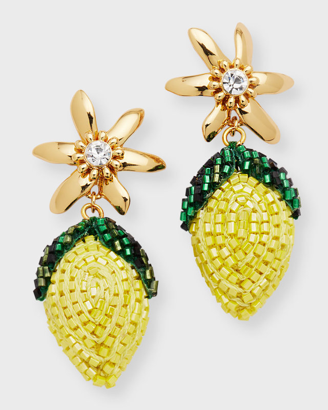 Positano Lemon Stud Earrings